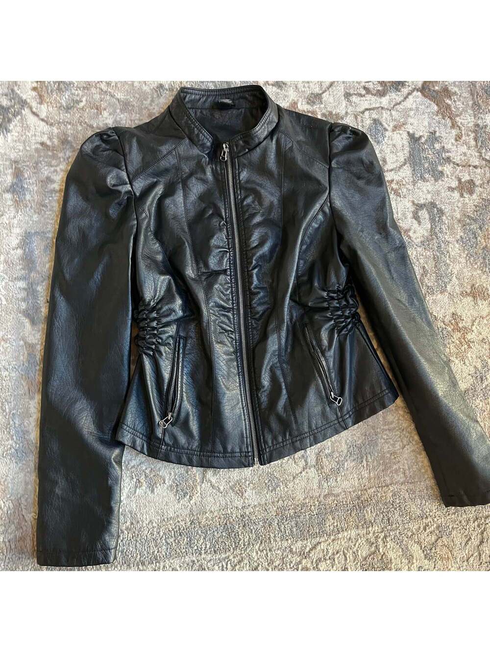 Faux Leather Jacket (M)